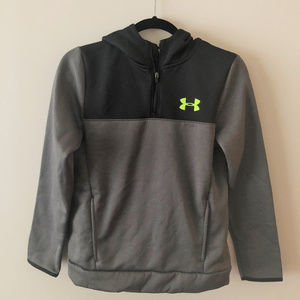 Under Armour Boy’s Quarter-Zip Pullover Hoodie
